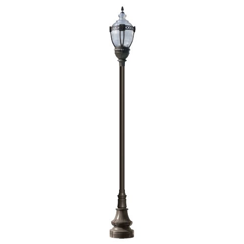 View Clear Top Acorn Post Fixture with Decorative Base GM8930 - GM8939